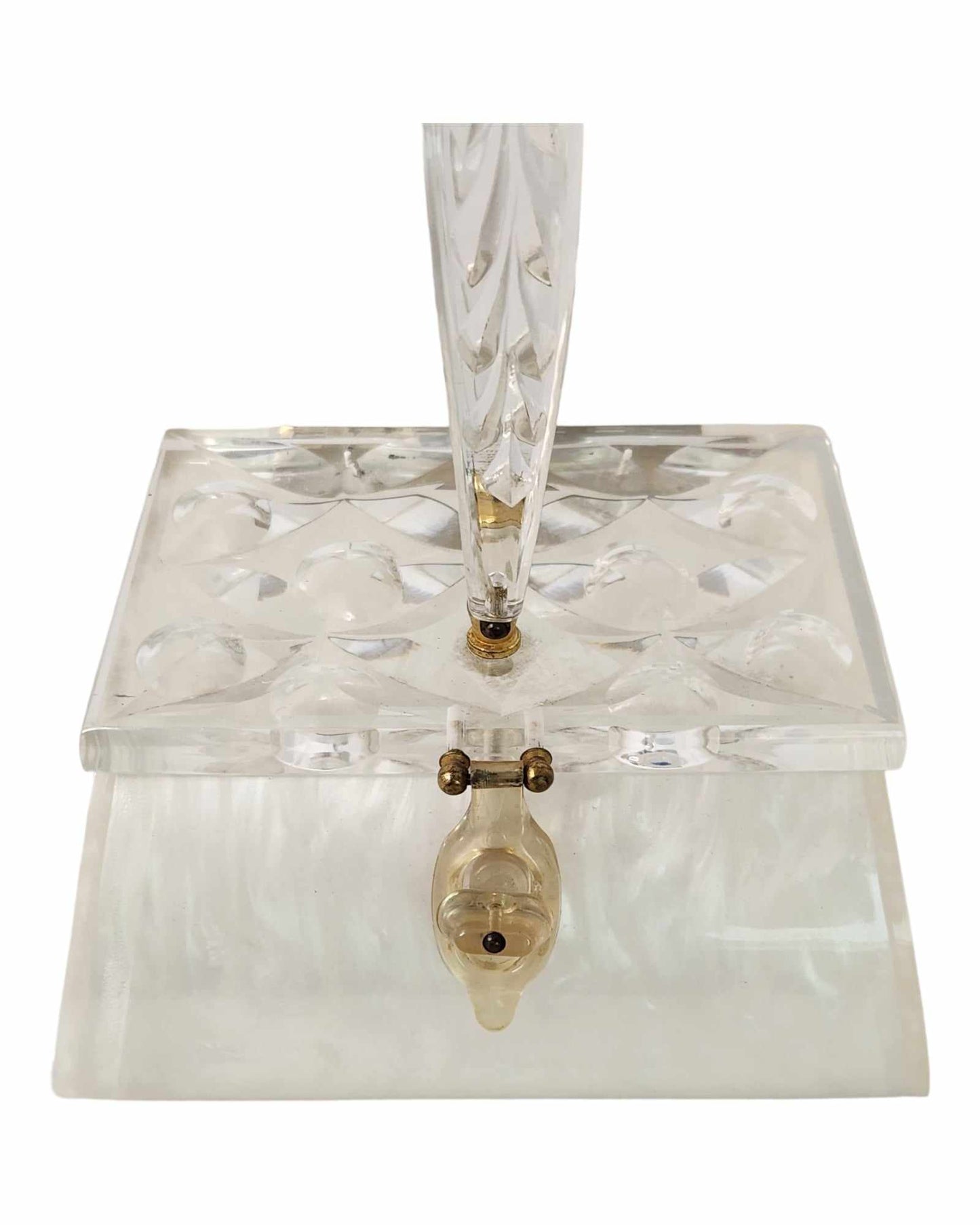Vintage Square Lucite Bag