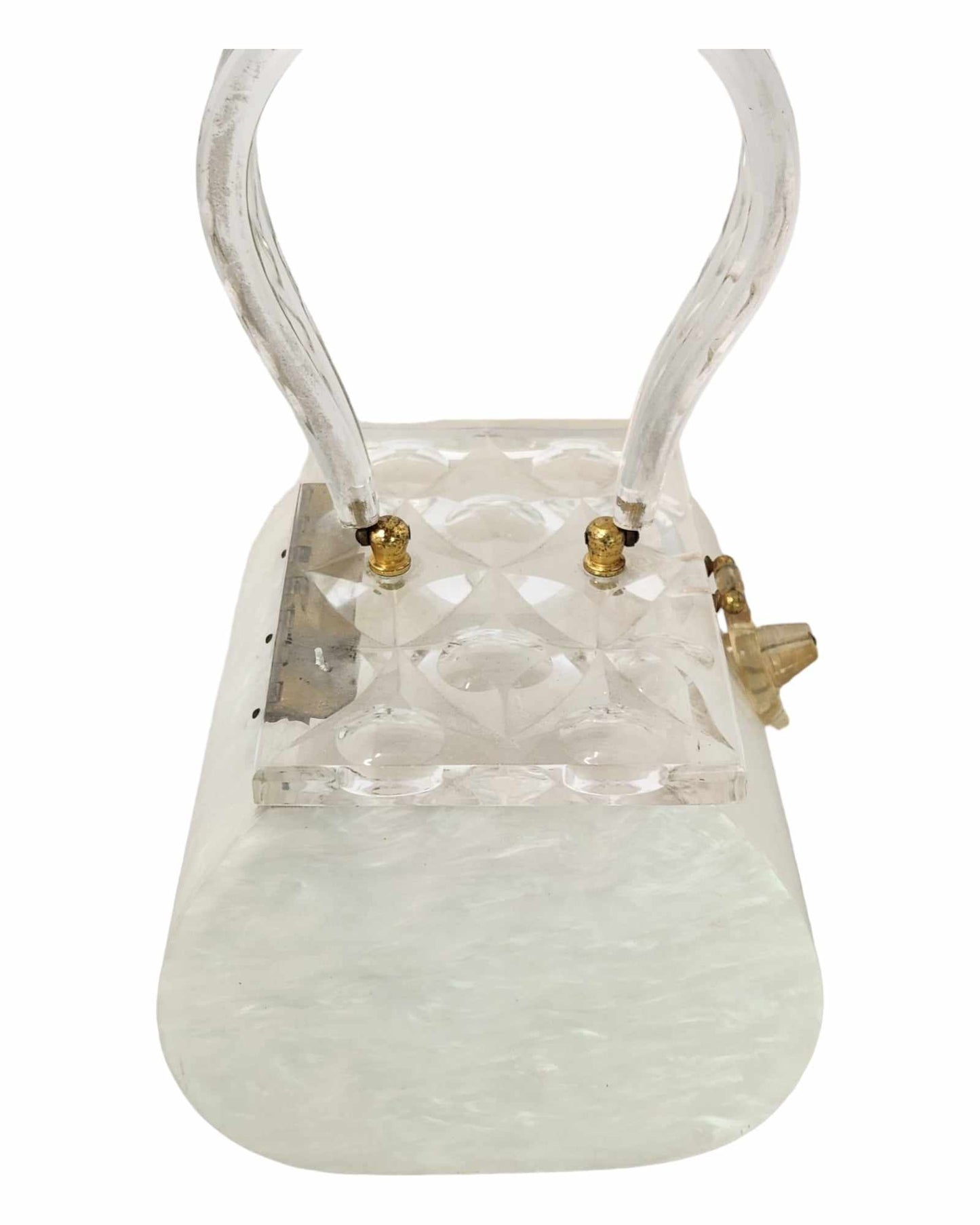 Vintage Square Lucite Bag