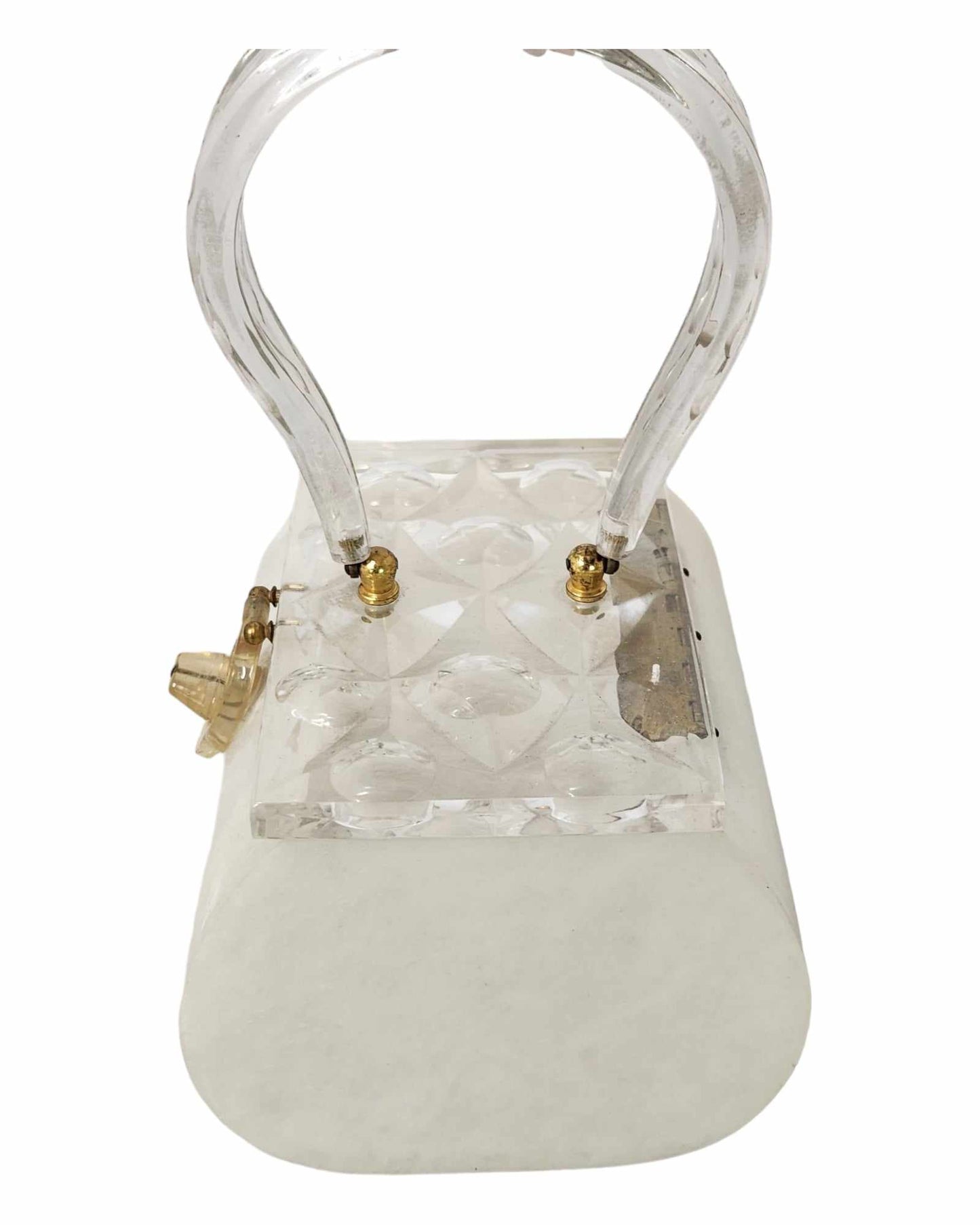 Vintage Square Lucite Bag