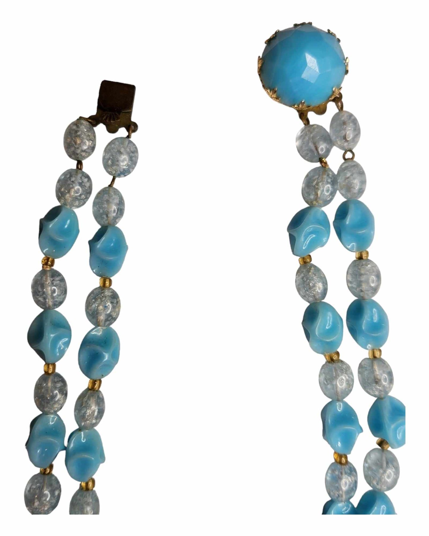 Blue Robins Egg Double Strand Set