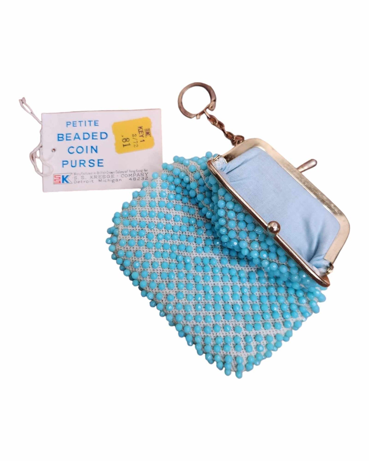 Vintage Beaded Coin Purse