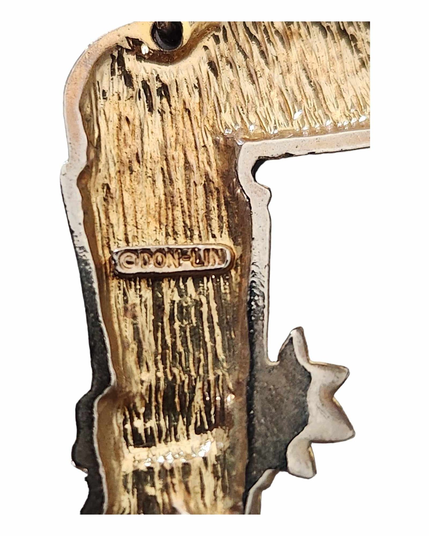 Articulating "Don Lin" Cowboy Brooch