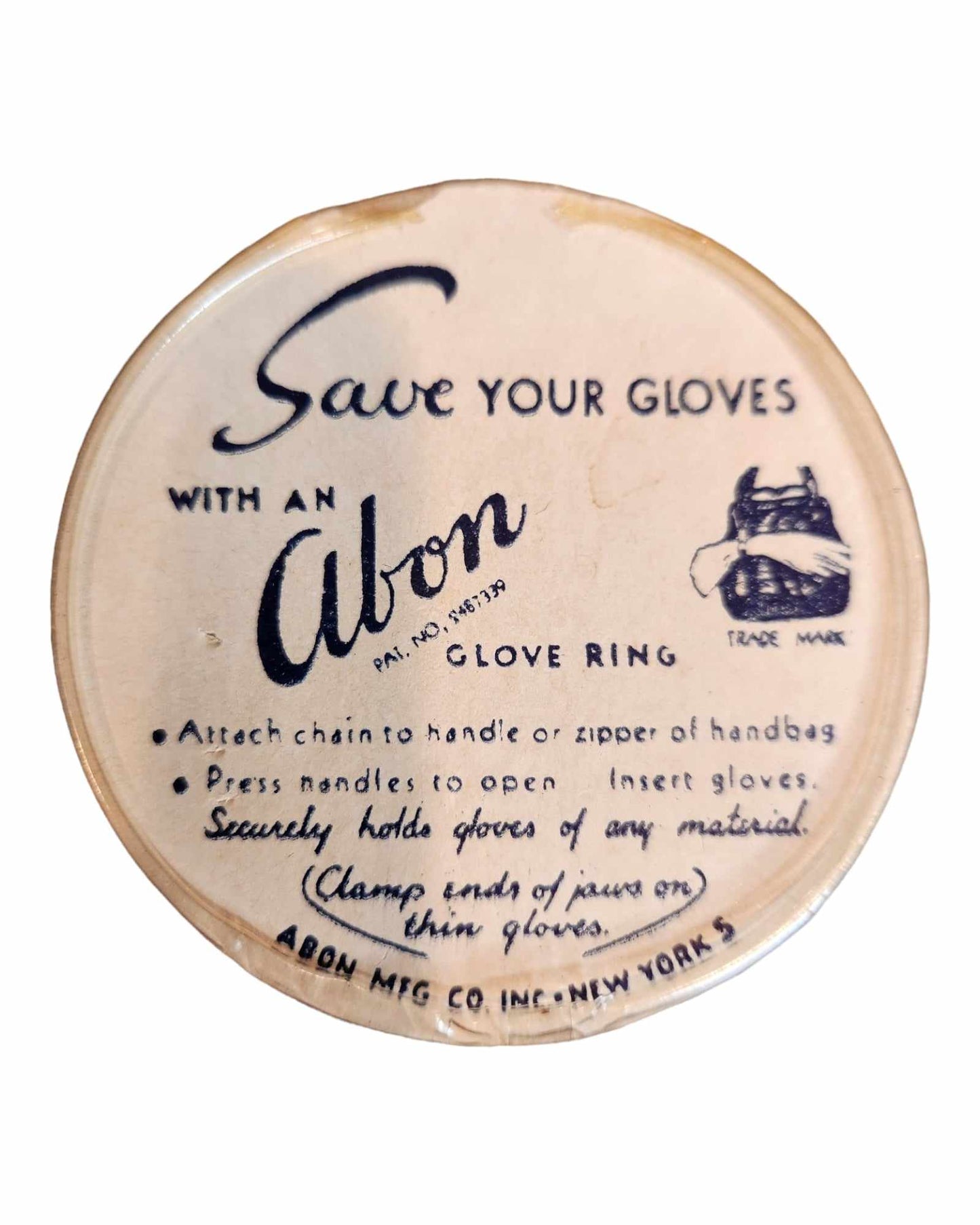 Vintage Abon Glove Ring