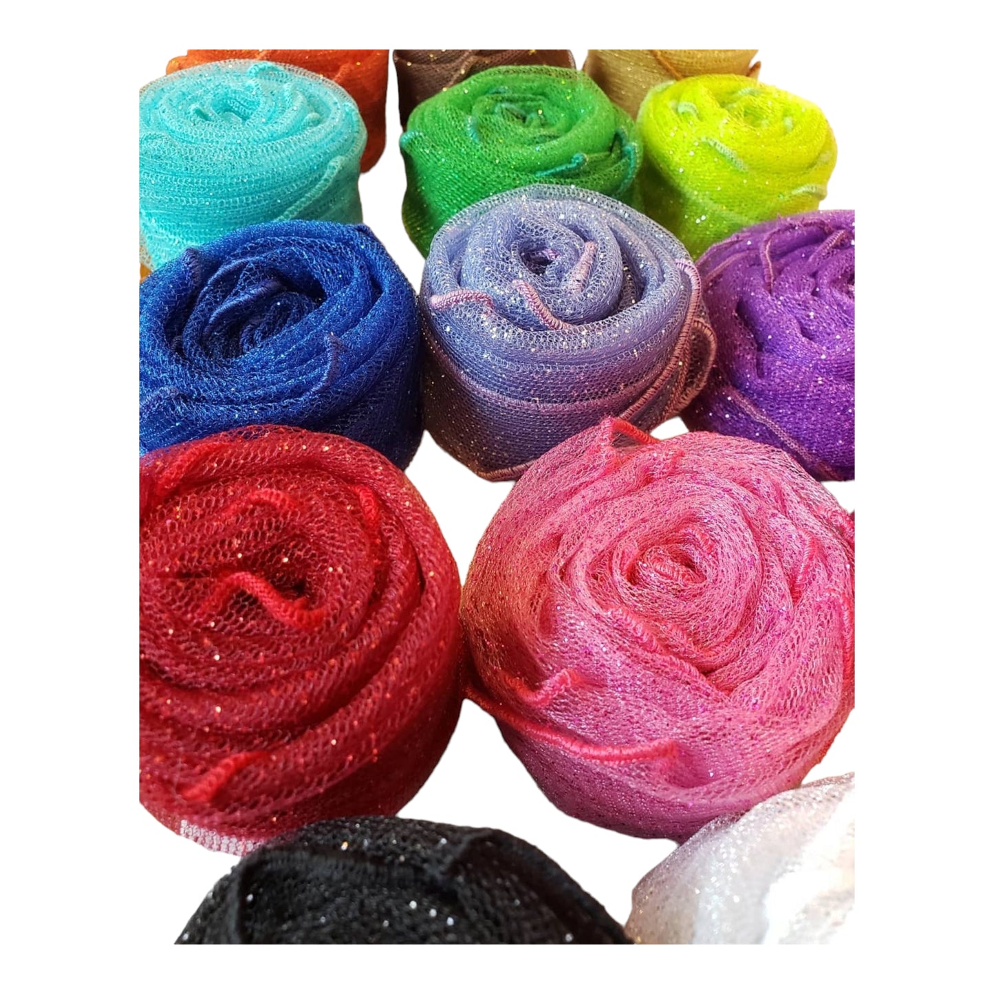 Rosebud Glitter Scarf - Basics