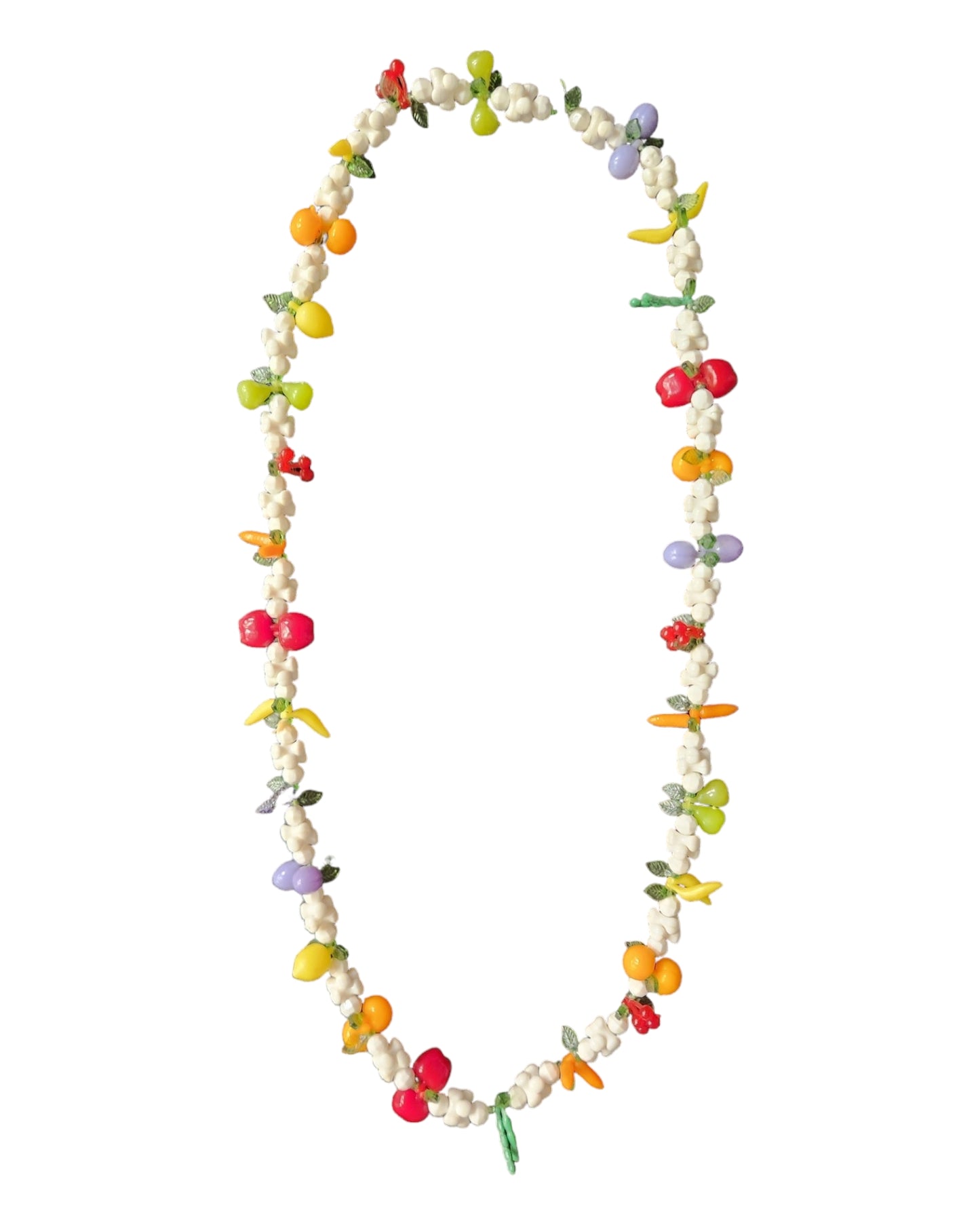 Vintage Fruit Salad Necklaces