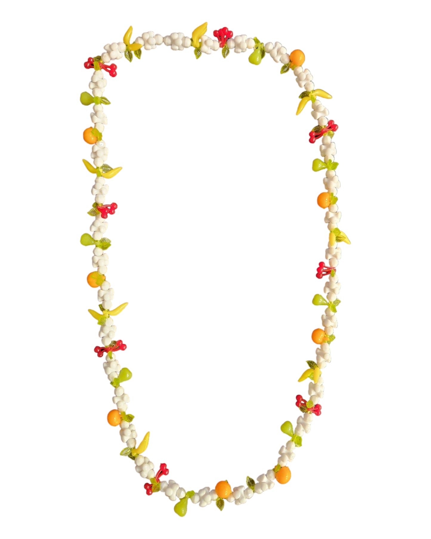 Vintage Fruit Salad Necklaces