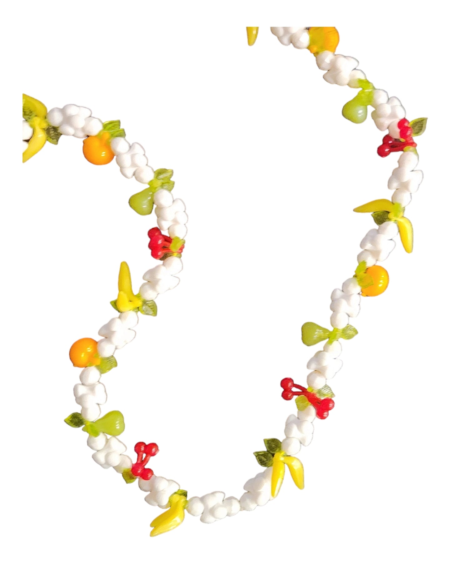 Vintage Fruit Salad Necklaces