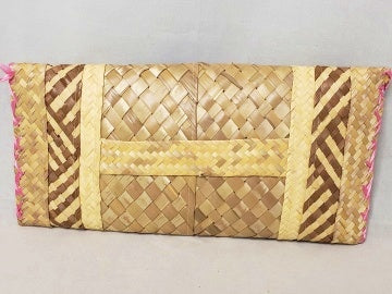 Woven Shell Clutch