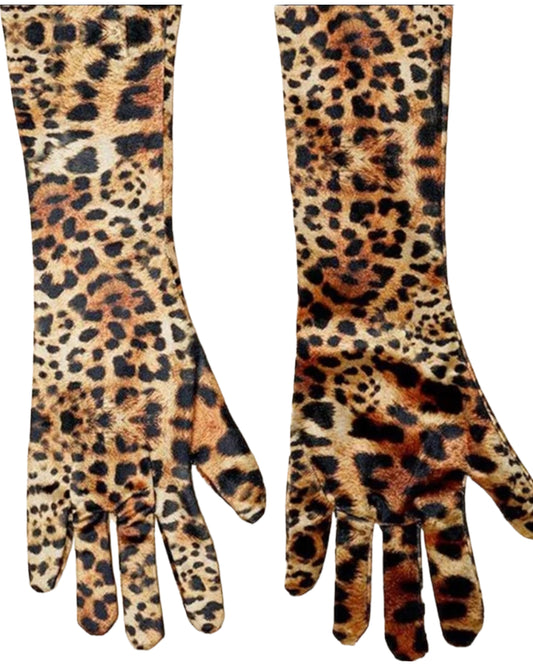 Leopard Gloves