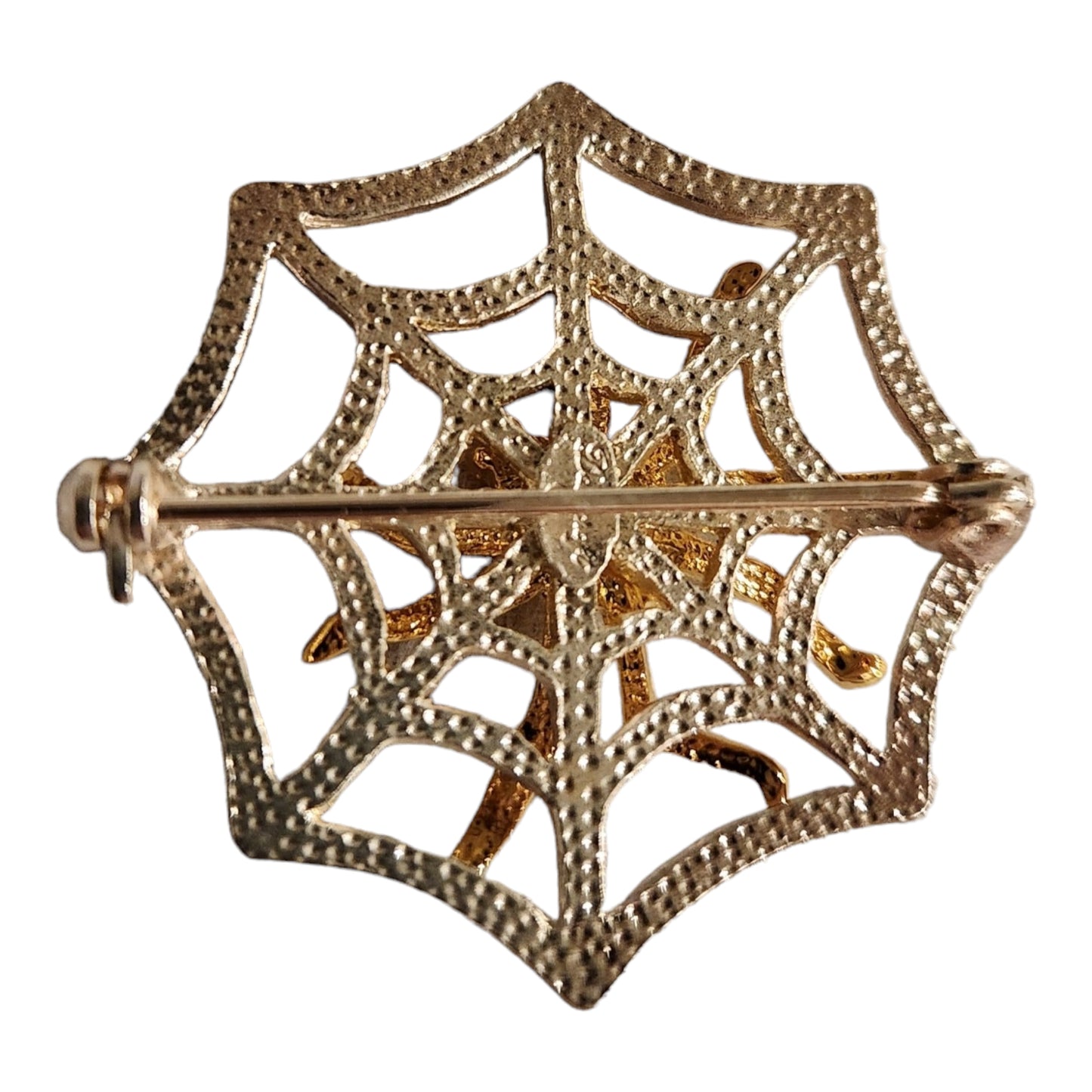 Spider Web Brooches
