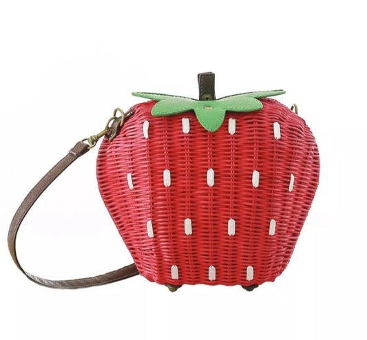 The Very Berry Strawberry Purse