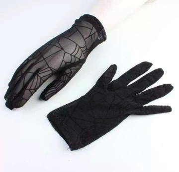 Sheer Spiderweb Gloves